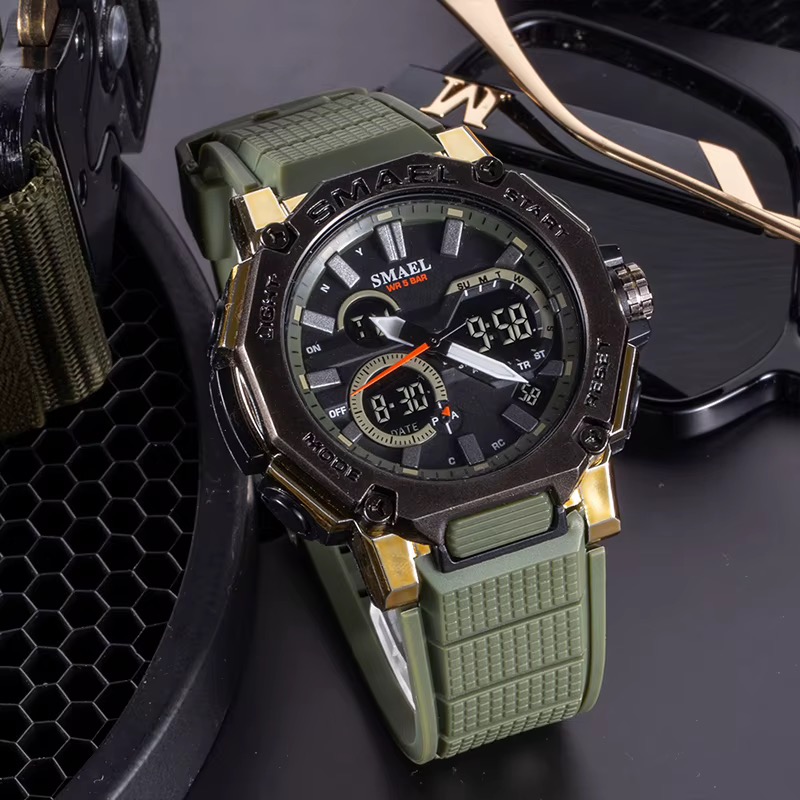 SMAEL DİJİTAL VE ANALOG ERKEK KOL SAATİ SML405