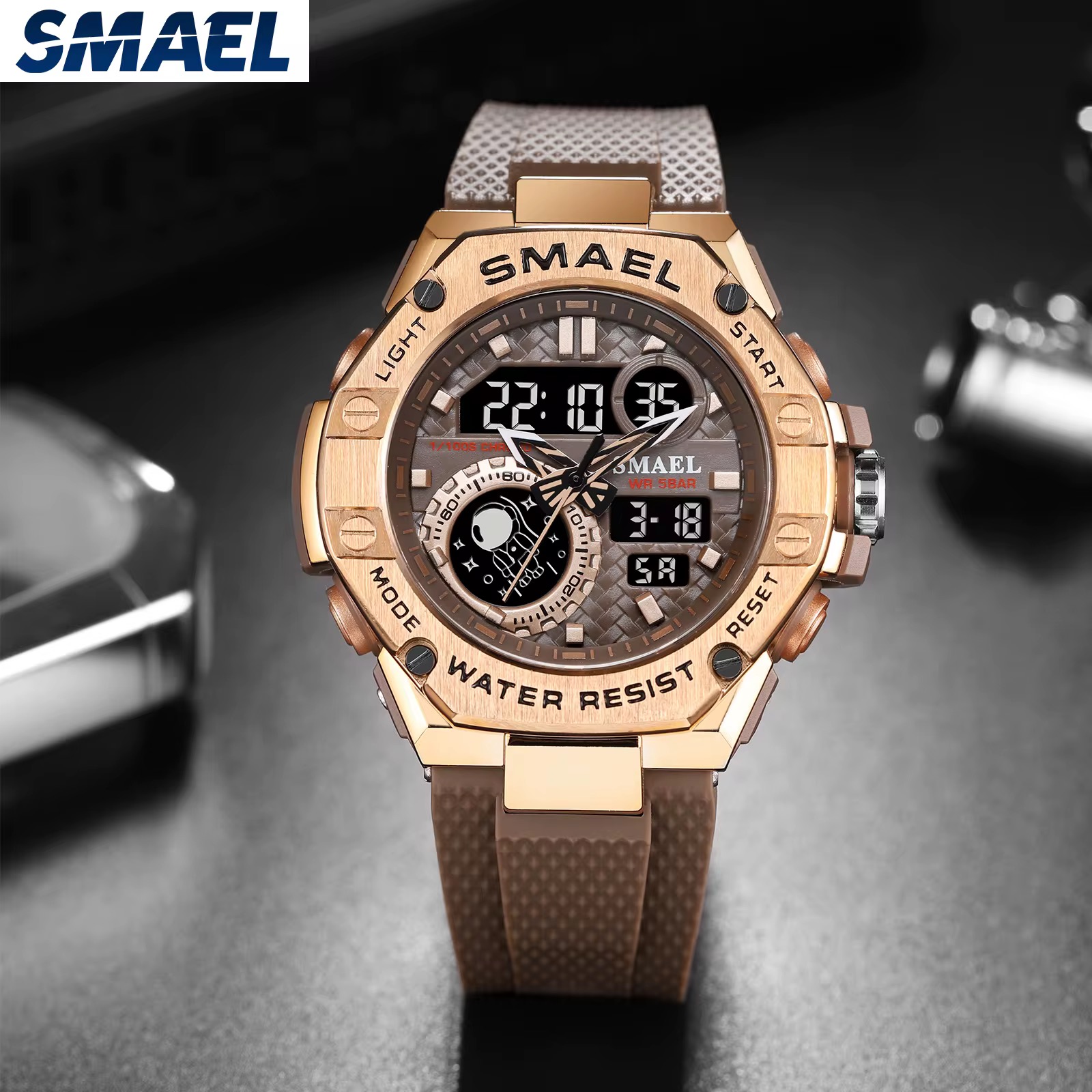 SMAEL DİJİTAL VE ANALOG ERKEK KOL SAATİ SML431