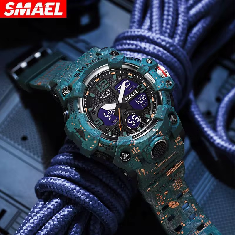SMAEL DİJİTAL VE ANALOG ERKEK KOL SAATİ SML432