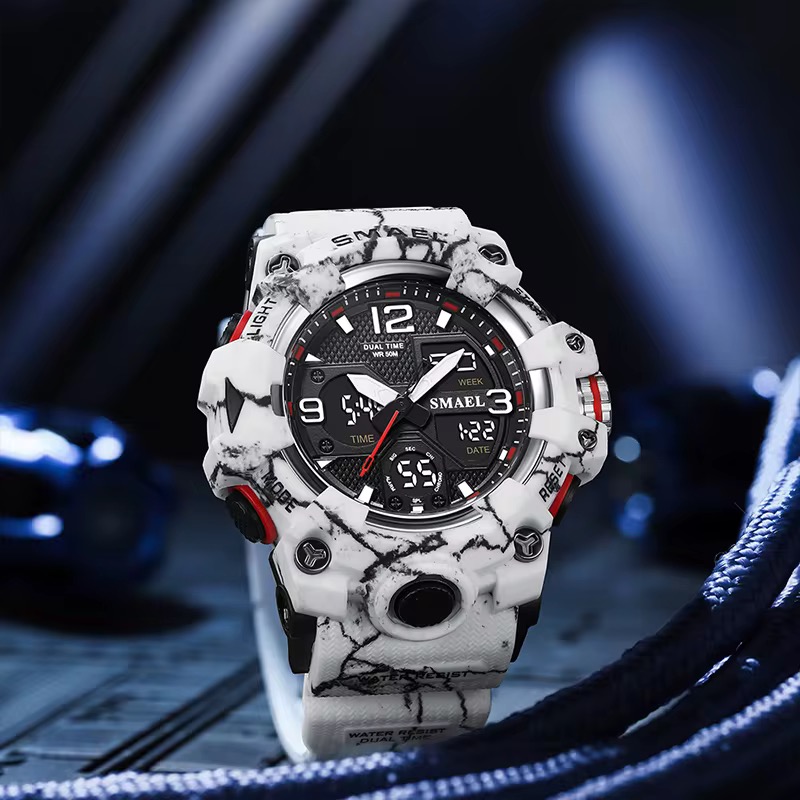 SMAEL DİJİTAL VE ANALOG ERKEK KOL SAATİ SML443