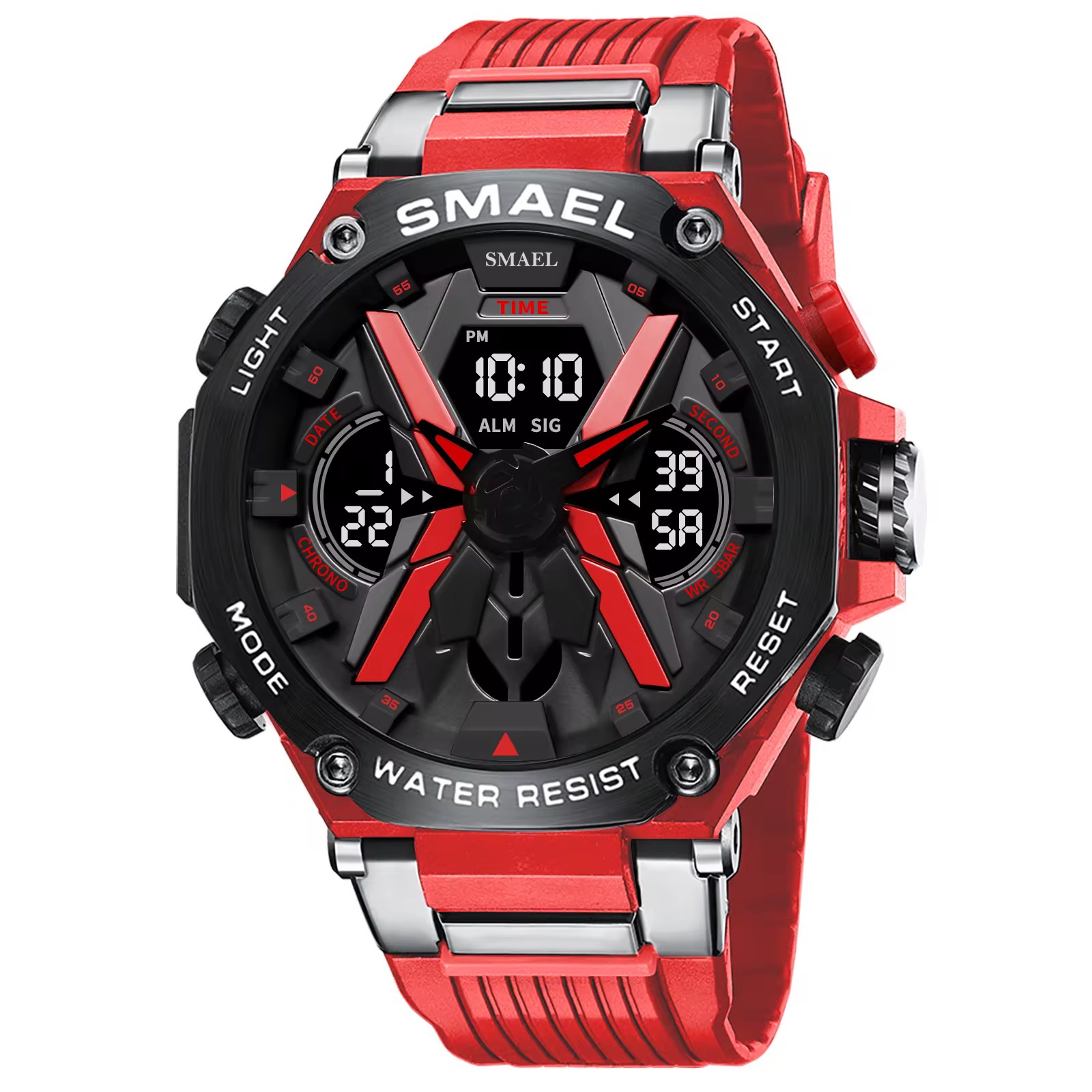 SMAEL DİJİTAL VE ANALOG ERKEK KOL SAATİ SML444