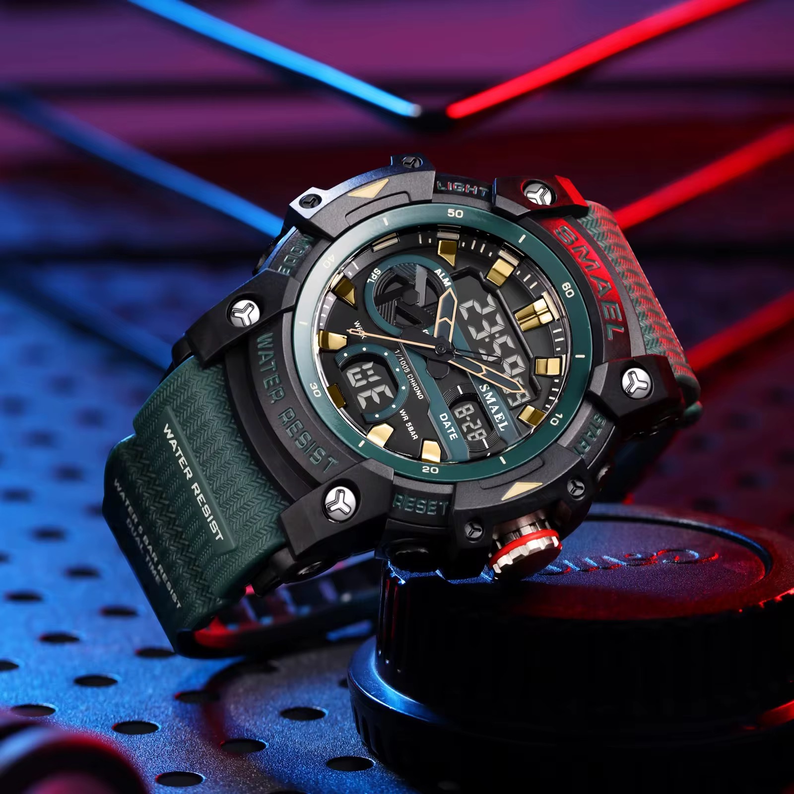 SMAEL DİJİTAL VE ANALOG ERKEK KOL SAATİ SML446
